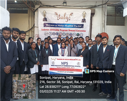 Industrial Training at Atulya, Haryana